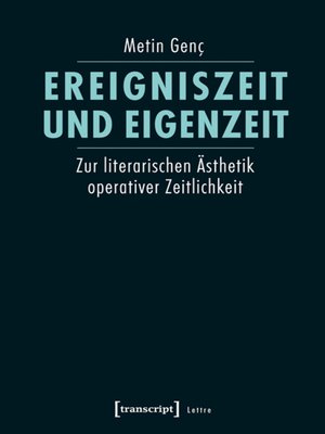 cover image of Ereigniszeit und Eigenzeit